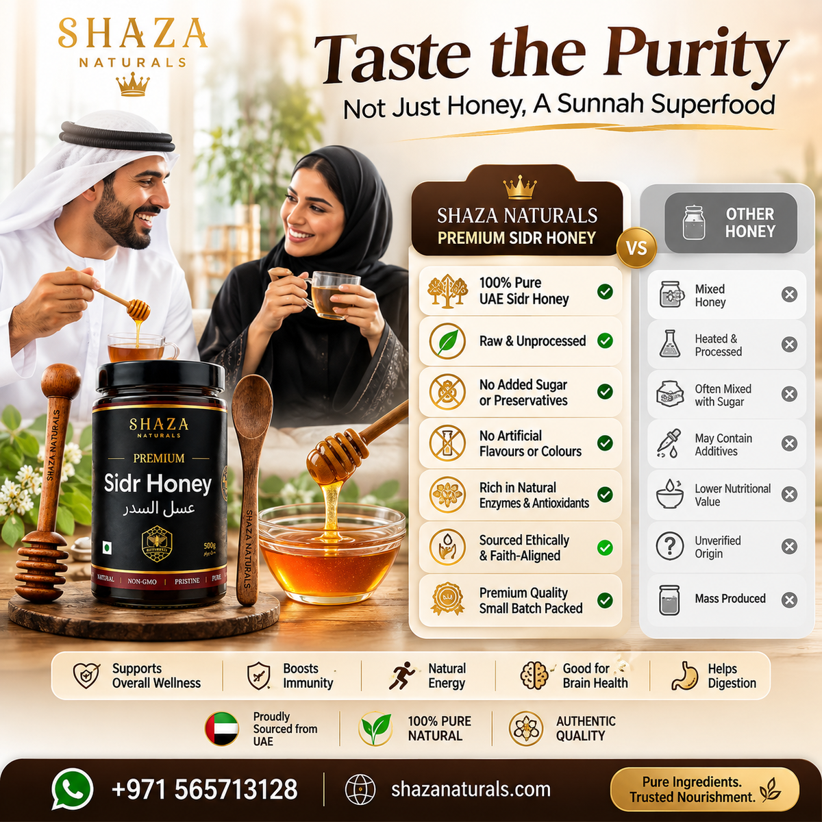 Premium UAE Sidr Honey