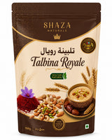 Talbina Royale, 500g – 14-Ingredient Sunnah Barley Blend with Nuts, Dates & Saffron